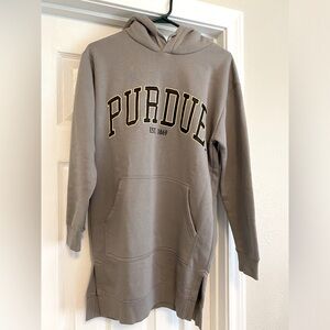 Purdue hooded sweatshirt dress